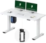 Превью Whole-Piece Standing Desk with Clamp Power Strip, 55 x 28 — Standing Desk, FLEXISPOT
