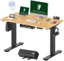Превью Whole-Piece Standing Desk with Clamp Power Strip, 48x24" — Standing Desk, FLEXISPOT