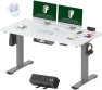Превью Whole-Piece Standing Desk with Clamp Power Strip, 48x24" — Standing Desk, FLEXISPOT