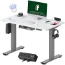 Превью Whole-Piece Standing Desk with Clamp Power Strip, 48x24" — Standing Desk, FLEXISPOT