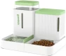 Превью Automatic Cat Feeder and Water Dispenser Set, 2 in 1 Gravity Food Dispenser — Automatic Pet Feeder, ZOMISIA