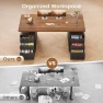 Превью Electric Standing Desk with 6 Drawers — Standing Desk, SEDETA