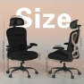 Превью Ergonomic Office Chair with Mesh and Gold Accents — Smart Chairs, CASASIO