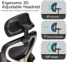 Превью Ergonomic Office Chair with Mesh and Gold Accents — Smart Chairs, CASASIO