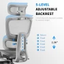 Превью Mesh Ergonomic Office Chair with Footrest — Smart Chairs, hujusko