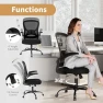 Превью Mesh Office Chair with Flip-up Arms and Lumbar Support — Smart Chairs, Youhauchair