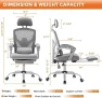 Превью Office Computer Desk Chair with Footrest — Smart Chairs, Sweetcrispy