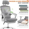 Превью Office Computer Desk Chair with Footrest — Smart Chairs, Sweetcrispy