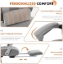 Превью Office Computer Desk Chair with Footrest — Smart Chairs, Sweetcrispy