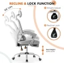 Превью Office Computer Desk Chair with Footrest — Smart Chairs, Sweetcrispy