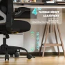 Превью Office Desk Chair with Ergonomic Lumbar Support, Extra-Thick Seat Cushion, Flip-up Arms, Breathable Mesh Back — Smart Chairs, CASASIO