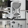 Превью Office Desk Chair with Ergonomic Lumbar Support, Extra-Thick Seat Cushion, Flip-up Arms, Breathable Mesh Back — Smart Chairs, CASASIO