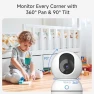 Превью Security Camera 2K, Baby Monitor Dog Camera 360-degree — Security Camera, Noorio
