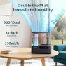 Превью 5L Large Room Humidifier with Essential Oil Tray and Mood Light — Humidifier, BREEZOME