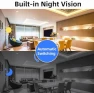 Превью Smart Wireless WiFi Camera Smoke Detector Hidden Camera 1080P Video — Security Camera, eovas