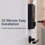 Превью Video Smart Lock S398, 4-in-1 Camera + Video Doorbell + Fingerprint Keyless Door Lock + Indoor Display Monitor — Smart Lock, SMRTIPLX