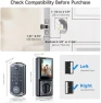 Превью Video Smart Lock S398, 4-in-1 Camera + Video Doorbell + Fingerprint Keyless Door Lock + Indoor Display Monitor — Smart Lock, SMRTIPLX