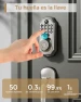 Превью WiFi Smart Lock with Camera - Keyless Entry Deadbolt with Handle Set, 5-in-1 Camera+Doorbell+Fingerprint+Keypad, App... — Smart Lock, Arpha