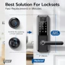 Превью WiFi Video Smart Door Lock with Camera & Doorbell — Smart Lock, Nyboer