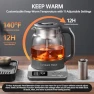 Превью 120V Titanium & Glass Electric Tea Kettle — Electric Kettle, Lunowa Haus