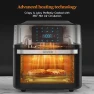 Превью Air Fryer Oven Large 20 QT, 10-in-1 Toaster Oven Air Fryer Combo with Window for Family — Air Fryer, Gluck