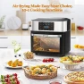 Превью Air Fryer Oven Large 20 QT, 10-in-1 Toaster Oven Air Fryer Combo with Window for Family — Air Fryer, Gluck