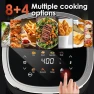 Превью Compact Air Fryer 9-in-1 with Smart Digital Color TouchScreen — Air Fryer, Whuto