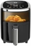 Превью Compact Air Fryer 9-in-1 with Smart Digital Color TouchScreen — Air Fryer, Whuto