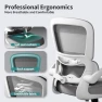 Превью Ergonomic Desk Chair with Adjustable Lumbar Support — Smart Chairs, TRALT
