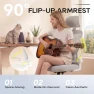 Превью Ergonomic Mesh Desk Chair with Adjustable Lumbar Support and Headrest — Smart Chairs, Zeonsit