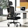 Превью Ergonomic Mesh Desk Chair with Adjustable Lumbar Support and Headrest — Smart Chairs, Zeonsit