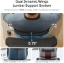 Превью Ergonomic Office Chair with Adaptive Dual-Wing Lumbar Support — Smart Chairs, CabeVibe