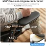 Превью Ergonomic Office Chair with Adaptive Dual-Wing Lumbar Support — Smart Chairs, CabeVibe