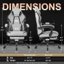 Превью Fabric Gaming Chair with Footrest — Smart Chairs, Misolant