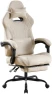 Превью Gaming Chair with Footrest and Massage Lumbar Support — Smart Chairs, NIONIK