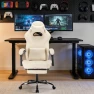 Превью Gaming Chair with Footrest and Massage Lumbar Support — Smart Chairs, NIONIK