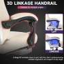 Превью Gaming Chair with Footrest and Massage Lumbar Support — Smart Chairs, NIONIK