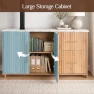 Превью L-Shaped Standing Desk with Drawers and Storage Cabinet — Standing Desk, NORTHSKY