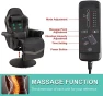 Превью Reclining Gaming Chair with Footrest and Massage — Massage Chairs, LVUYOYO