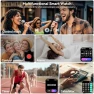 Превью Smart Watch with 1.83" HD Touch Screen, Bluetooth Call — Fitness Tracker, Jacoosa