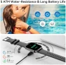 Превью Smart Watch with 1.83" HD Touch Screen, Bluetooth Call — Fitness Tracker, Jacoosa