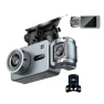 4K Three-Lens Car Driving Recorder — Dash Cam