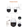 Превью AI Humanoid Detection WiFi IP Camera — Security Camera, ESCAM