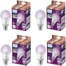 Превью Smart LED Full Color Light Bulb 4-Pack, A19 60W 800LM E26 Indoor — Smart Light Bulb, Philips