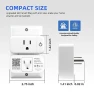 Превью Smart Plug, 15A WiFi Outlet with Timer & Group Control — Smart Plug, junlit