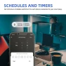 Превью Smart Plug, 15A WiFi Outlet with Timer & Group Control — Smart Plug, junlit