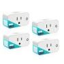 Превью Smart Plug, 15A WiFi Outlet with Timer & Group Control — Smart Plug, junlit
