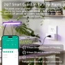 Превью Smart Plug with Energy Monitoring, 15A 1800W 2.4Ghz Wi-Fi Outlet 4-Pack — Smart Plug, AiSeek