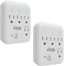 Превью Smart Tap 2-Pack, 4-Outlet Smart Plug WiFi Outlet Wall Tap — Smart Plug, KMC