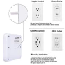 Превью Smart Tap 2-Pack, 4-Outlet Smart Plug WiFi Outlet Wall Tap — Smart Plug, KMC